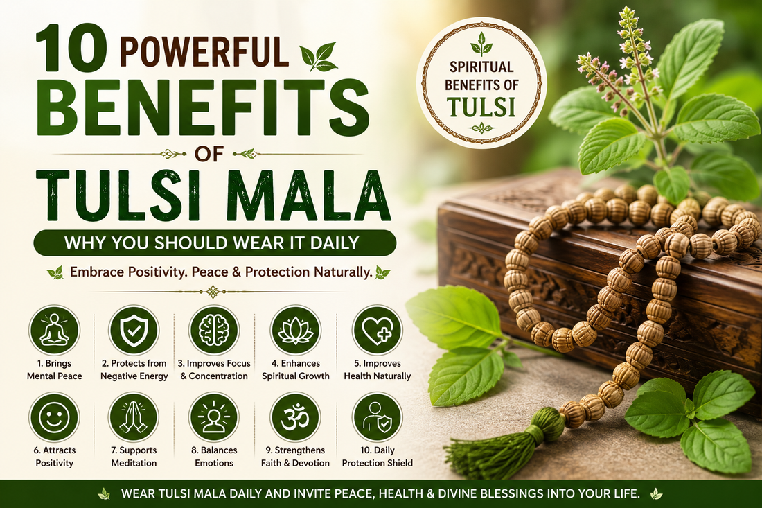10 Powerful Benefits of Tulsi Mala – Why You Should Wear It Daily