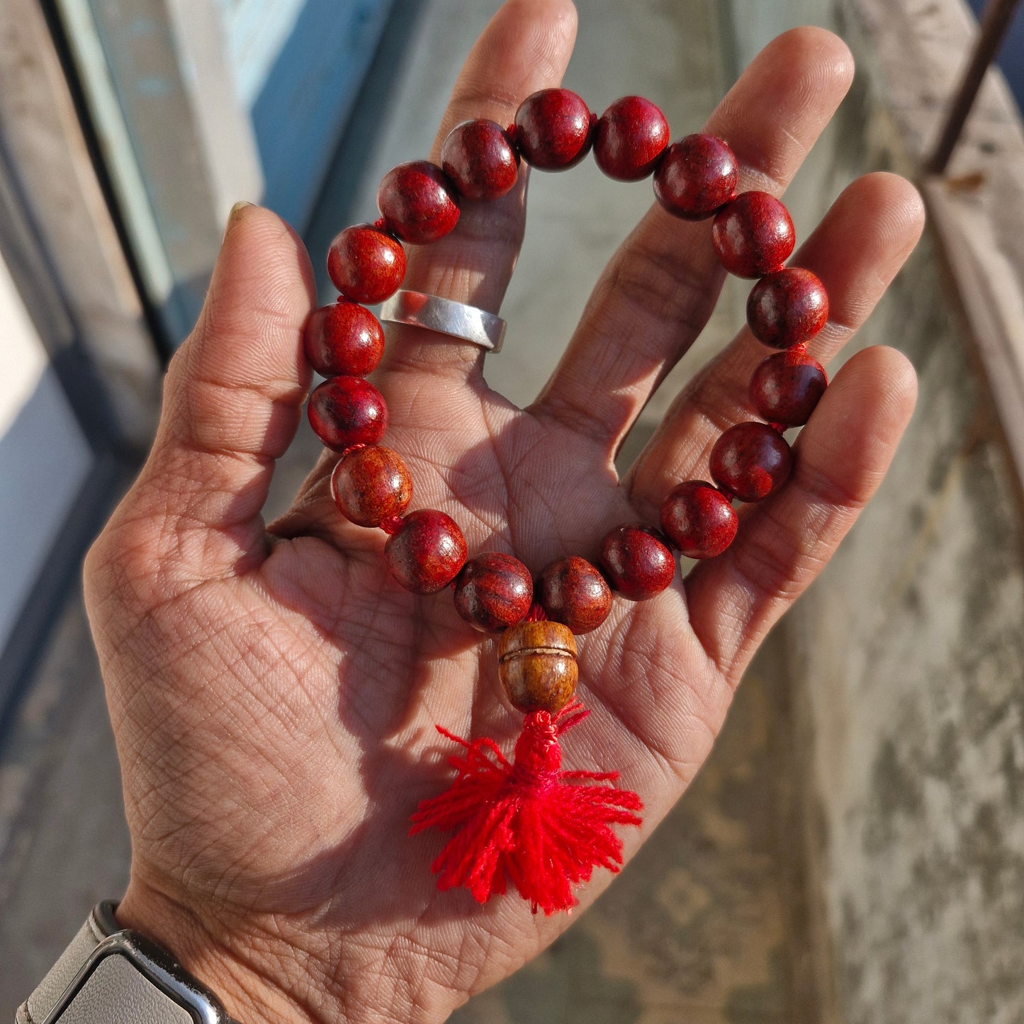 12MM MARUN COLOR VAN TULSI BERKHO