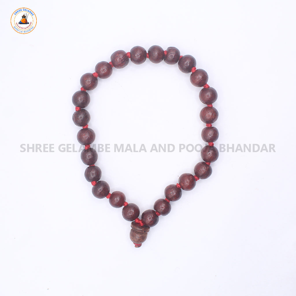 Original Wooden Tulsi Berakho Bracelet Online (8MM Spiritual Wrist Mala).