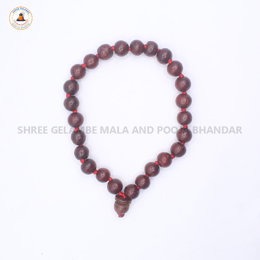 Original Wooden Tulsi Berakho Bracelet Online (8MM Spiritual Wrist Mala).