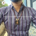 Original Ban Krupa Mata Wooden Pendant Tulsi Mala Online (108 Beads 6MM).