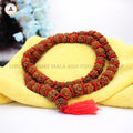 Original 5 Mukhi Rudraksha Japa Mala Online (54+1 Beads).
